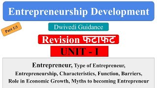 entrepreneurship development entrepreneur entrepreneurship innovation and entrepreneurship notes [upl. by Konyn]