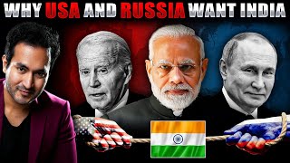 Why USA and RUSSIA Both Desperately Want INDIA  Indias Masterstroke Strategy [upl. by Geoffrey418]