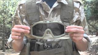 Airsoft Mesh Goggles ReviewSafety Test [upl. by Navetse]