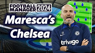 ENZO MARESCAS Chelsea Tactics MASTERCLASS in FM24 [upl. by Ddarb615]