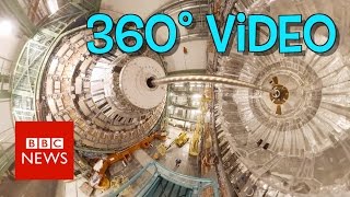 Step inside the Large Hadron Collider 360 video  BBC News [upl. by Edna]