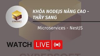 Nodejs NÂNG CAO  Thầy Sang Microservices  NestJS [upl. by Fornof482]