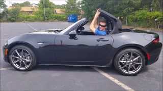 2016 Mazda MX5 Miata Convertible Top Operation [upl. by Eibbor919]