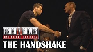 Froch v Groves II  The Handshake [upl. by Tana]