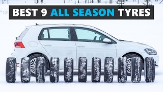 9 of the BEST All Season Tyres Tested and Explained [upl. by Rosalinda699]