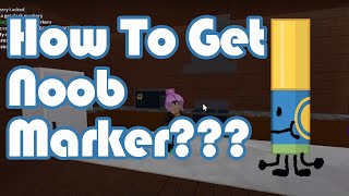 How to get NOOB Marker in Find the Markers Roblox 2024 [upl. by Durman]