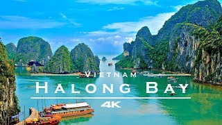 Halong Bay  Haiphong Vietnam 🇻🇳  by drone 4K [upl. by Tarrant452]