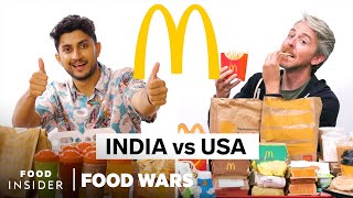 US vs India McDonald’s  Food Wars  Food Insider [upl. by Nuahsel454]