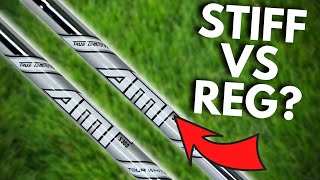 Which Shaft Flex Should YOU Use Stiff Shaft vs Regular Shaft [upl. by Eilrebmik]