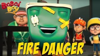 BoBoiBoy English S3EP16  Fire Danger [upl. by Gerda100]