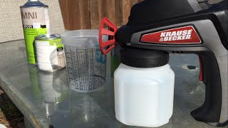 Harbor Freight electric spray gun [upl. by Arella]