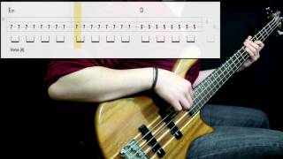 Black Sabbath  Paranoid Bass Cover Play Along Tabs In Video [upl. by Ennaira246]