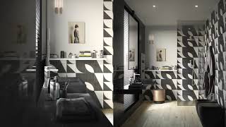 Marazzi Crogiolo Scenario  Patterned Tiles [upl. by Afnin]