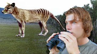 Extinct Tasmanian Tiger THYLACINE Sighting in AUSTRALIA Part 2 [upl. by Eetnom472]