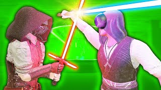 MULTIPLAYER STAR WARS LIGHTSABER DUELS  Blade and Sorcery VR Mods U8 Gameplay [upl. by Azalea]