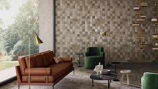 Marazzi Crogiolo Zellige  Small Tiles handcrafted [upl. by Joab]