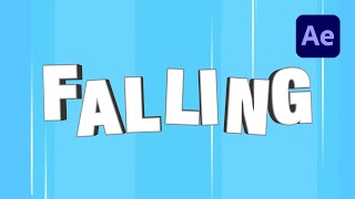 Falling In Adobe After Effects [upl. by Diamante65]