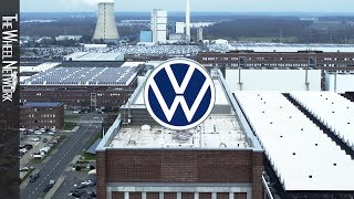 Volkswagen plant Wolfsburg – aerial view [upl. by Tomasz]