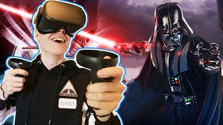 LIGHTSABER FIGHT WITH DARTH VADER  Star Wars Vader Immortal  Episode 3 Oculus Quest VR Gameplay [upl. by Neukam238]