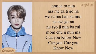 NCT U  Know Now Easy Lyrics [upl. by Lilas]