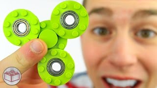 How To Build a Fidget Spinner from LEGO Bricks [upl. by Niowtna]