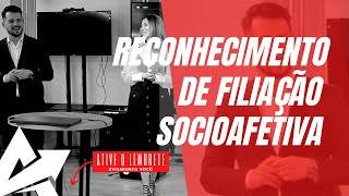 DIREITO DE FAMÍLIA Reconhecimento de filiação socioafetiva [upl. by Gothart342]