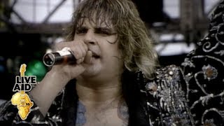 Black Sabbath feat Ozzy Osbourne  Paranoid Live Aid 1985 [upl. by Eidna669]