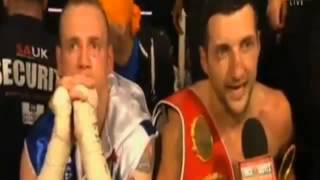 Carl Froch vs George Groves Post Fight Interview [upl. by Assillem6]