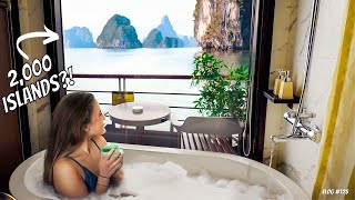 The ULTIMATE Halong Bay Luxury Cruise 🇻🇳 [upl. by Bergess473]