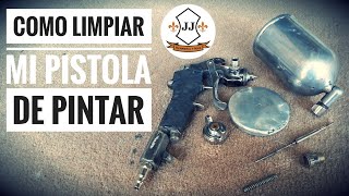 COMO LIMPIAR MI PISTOLA DE PINTURA [upl. by Rasaec851]