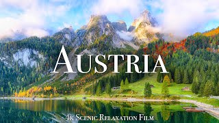 Austria 4K  Scenic Relaxation Film With Calming Music [upl. by Tivad]