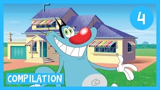 Oggy and the Cockroaches  Oggys House Compilation 1H in HD [upl. by Ajan993]