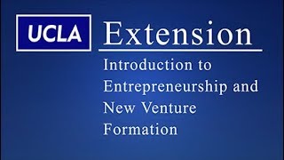 Introduction to Entrepreneurship [upl. by Attelocin]