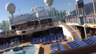 Azura A619 PampO Cruise Ship Tour Mediterranean [upl. by Ahsenwahs]