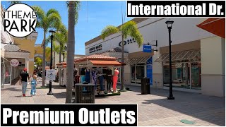 Orlando International Premium Outlets  Outlet Mall on International Drive near Universal Orlando [upl. by Treulich]