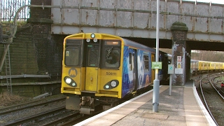 Half an Hour at 216  Birkenhead North Station 1022017  Class 507 508 terminus [upl. by Arlyne827]