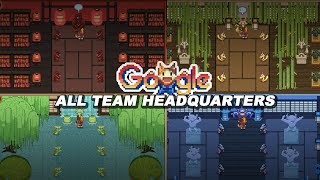 Google Doodle Champion Island All Team HQ [upl. by Nivram291]