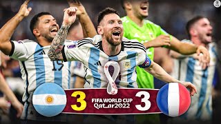 Argentina DEFEATS France on penalties to WIN 2022 FIFA WORLD CUP FULL GAME RECAP  CBS Sports HQ [upl. by Ahseenal]