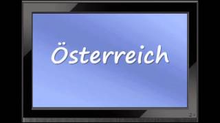 How to Pronounce Österreich Austria correctly [upl. by Barrington]