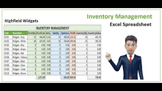 How to create an Inventory Management System using Excel in 2021 [upl. by Patience]