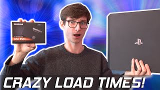 2X FASTER How To Upgrade A PS4 Pro Hard Drive To SSD  AD [upl. by Alwyn788]