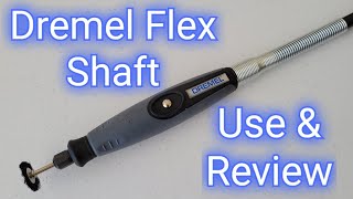 Dremel Flex Shaft Attachment 22501 Review And How To Use [upl. by Kihtrak]