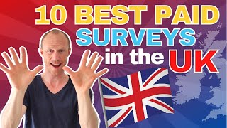 10 Best Paid Surveys in the UK 100 Free amp Legit [upl. by Mcclees]