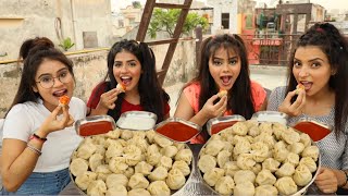 100 Momos Eating Challenge  Unlimited Momos Eating Challenge  Food Challenge [upl. by Liva109]