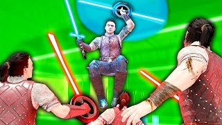 BUILDING THE ULTIMATE LIGHTSABER  Blade and Sorcery VR Mods Star Wars [upl. by Philemol]