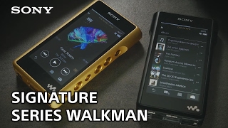 Sonys Signature Series Walkman NWWM1Z and NWWM1A [upl. by Benny]