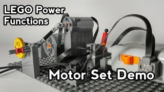 How To Use LEGO Power Functions Power Functions Motor Set 8293 Tutorial Lego LegoTechnic [upl. by Cormack]