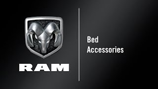 Bed Accessories  How To  2021 Ram Trucks [upl. by Ajim]