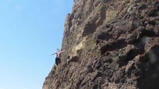 Rock Climbing Falls Fails and Whippers Compilation 2016 Part 6 [upl. by Htepsle]