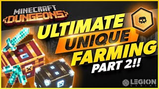 Ultimate Unique Farming PART 2 In Minecraft Dungeons [upl. by Castora]